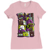 monster at house Ladies Fitted T-Shirt