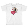 bunny rabbit love Toddler T-shirt