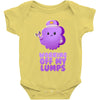 working off my lumps Baby Onesie
