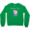 peppa pig brother pig Crewneck Sweatshirt