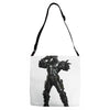 moster black had Adjustable Strap Totes