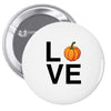 love pumpkin Pin-back button