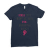 Girls Want To Have Fundamentals Rights Ladies Fitted T-Shirt