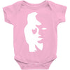 sax player lady face optical illusion Baby Onesie