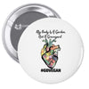 my body is a garden, not a graveyard Pin-back button