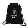 dream big Drawstring Bags