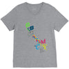 rgb cmyk V-Neck Tee