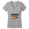 Veggie Powered Women's V-Neck T-Shirt