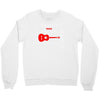 anti war guitar folk music writers Crewneck Sweatshirt