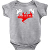 parkour jump freestyle Baby Onesie