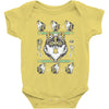 merry wolfmas Baby Bodysuit