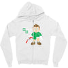 breaking bricks Zipper Hoodie