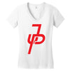 jake paul red Women's V-Neck T-Shirt
