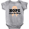 Hope Keeps Me Going Baby Bodysuit