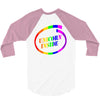 unicorns,unicorn inside,funny 3/4 Sleeve Shirt
