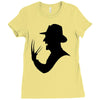 freddy krueger Ladies Fitted T-Shirt