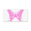 breast cancer butterfly License Plate