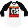 duff parody deff 3/4 Sleeve Shirt