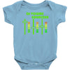 dj volume,funny Baby Bodysuit