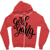 girl gang 2 Zipper Hoodie