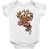in space no one can hear you scream Baby Bodysuit