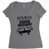 let's go an adventure (for light color) Women's Triblend Scoop T-shirt
