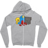 lego guy Zipper Hoodie
