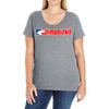limp bizkit logo Ladies Curvy T-Shirt