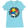 you choo choo choose me Ladies Fitted T-Shirt