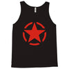 military starfunny retro army war vietnam usa britain fashion Tank Top