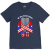 memorial day 2018 911 we will never  fotget V-Neck Tee