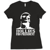 rollins for president Ladies Fitted T-Shirt