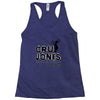 pulling rad back flips since '86 Racerback Tank