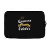 queens are born in october Laptop sleeve