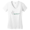 borophyll Women's V-Neck T-Shirt