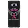 my hero is now my angel breast cancer awareness Samsung Galaxy S8 Plus Case