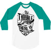 danger music 3/4 Sleeve Shirt