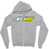 no way Zipper Hoodie