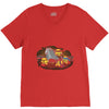 cheddar power V-Neck Tee