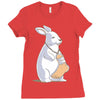 lucky (2) Ladies Fitted T-Shirt