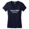 widerstand ist zwecklos  fun Women's V-Neck T-Shirt