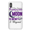 i love someone with pancreatic cancer to the moon &amp; back to infınıty iPhoneX Case