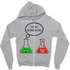 you're overreacting Zipper Hoodie