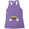 You're Looking At A Rainbow Racerback Tank