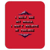 i only see my goals Mousepad
