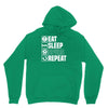 eat sleep spurs Hoodie