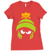 looney tunes marvin Ladies Fitted T-Shirt