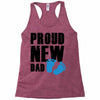 proud new boy Racerback Tank