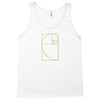 golden spiral Tank Top