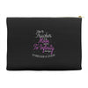 I Love My Trucker To The Moon And Back To Infinity And Beyond Forever Accessory Pouches